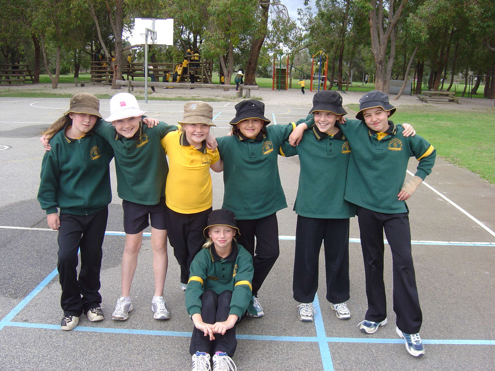 Australian students in a school setting