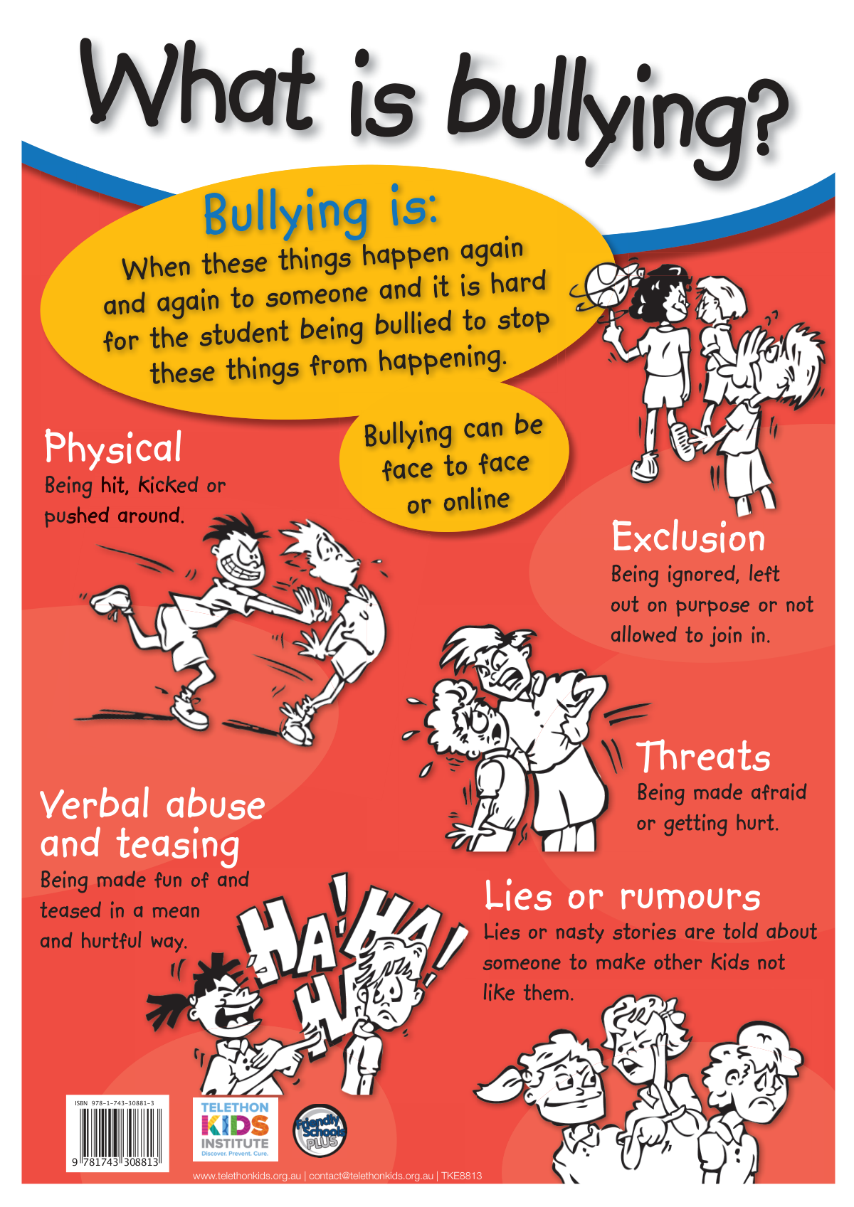Children together in a school environment